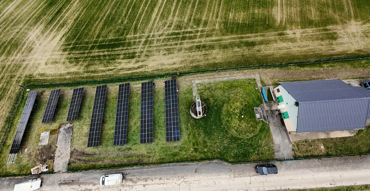 Centrale solaire au sol — projet photovoltaïque CAP CONSEILS