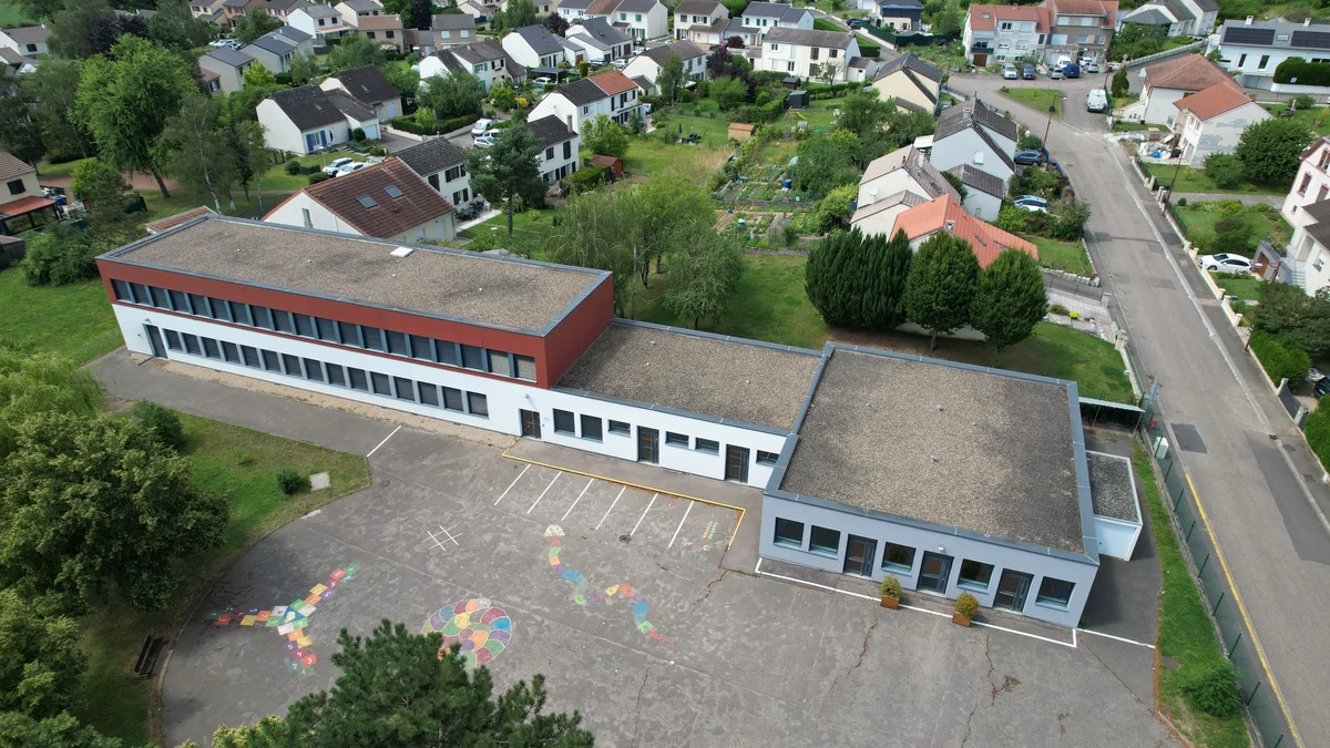 Groupe scolaire étudié pour un projet photovoltaïque